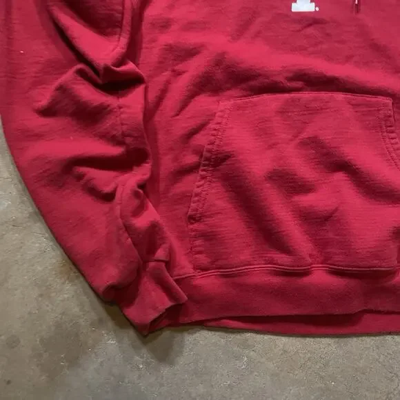 EUC Men's Champion Indiana University Hoodie Sz M Red - Picture 4 of 6